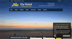 Desktop Screenshot of elyhotel.it